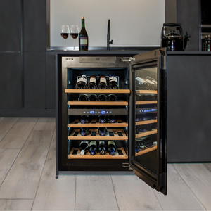 Vinolare_Feroce_inbouw_wijnklimaatkast_40_flessen_open